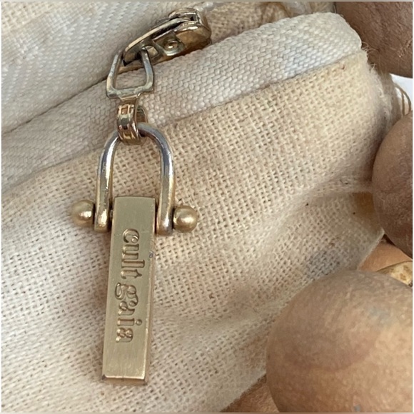 CULT GAIA Cora Shoulder Bag Bamboo/Wood in Natural - Picture 8 of 16